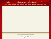 Tablet Screenshot of katarina-sevcikova.cz